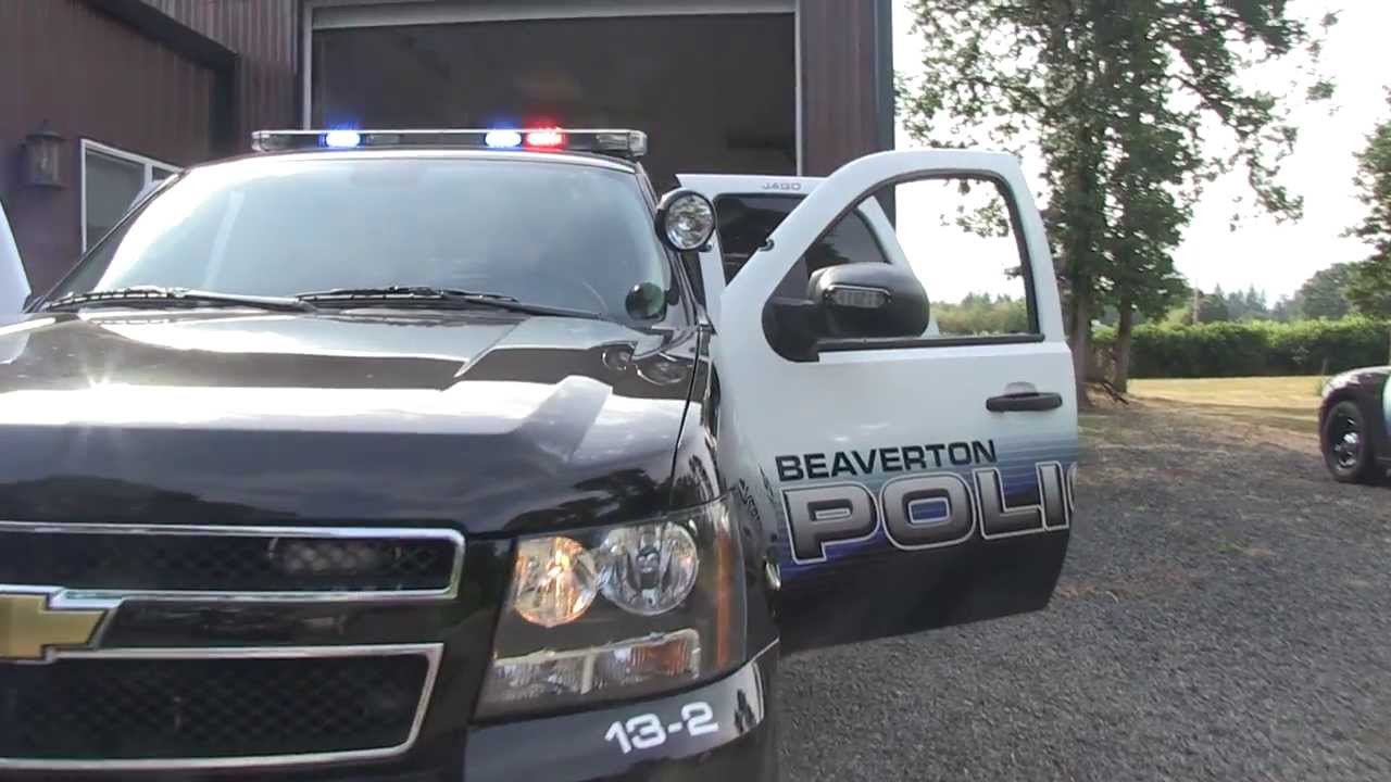 A Chevy Tahoe K9 Unit installation
