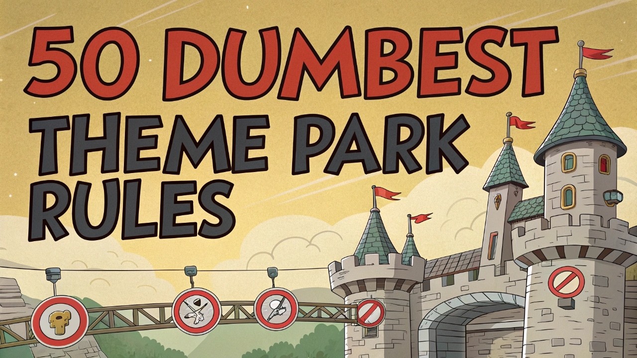 50 Ridiculous Rules at Theme Parks
