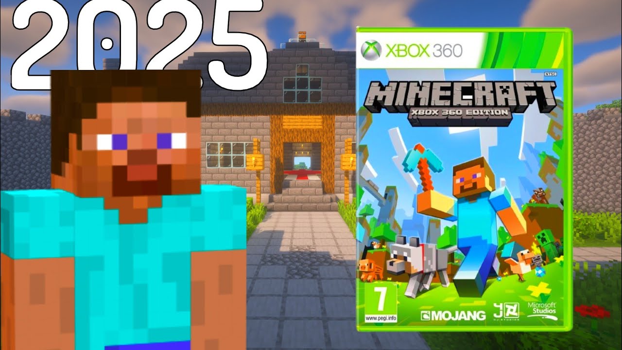 Playing Minecraft Xbox 360 Edition in 2025