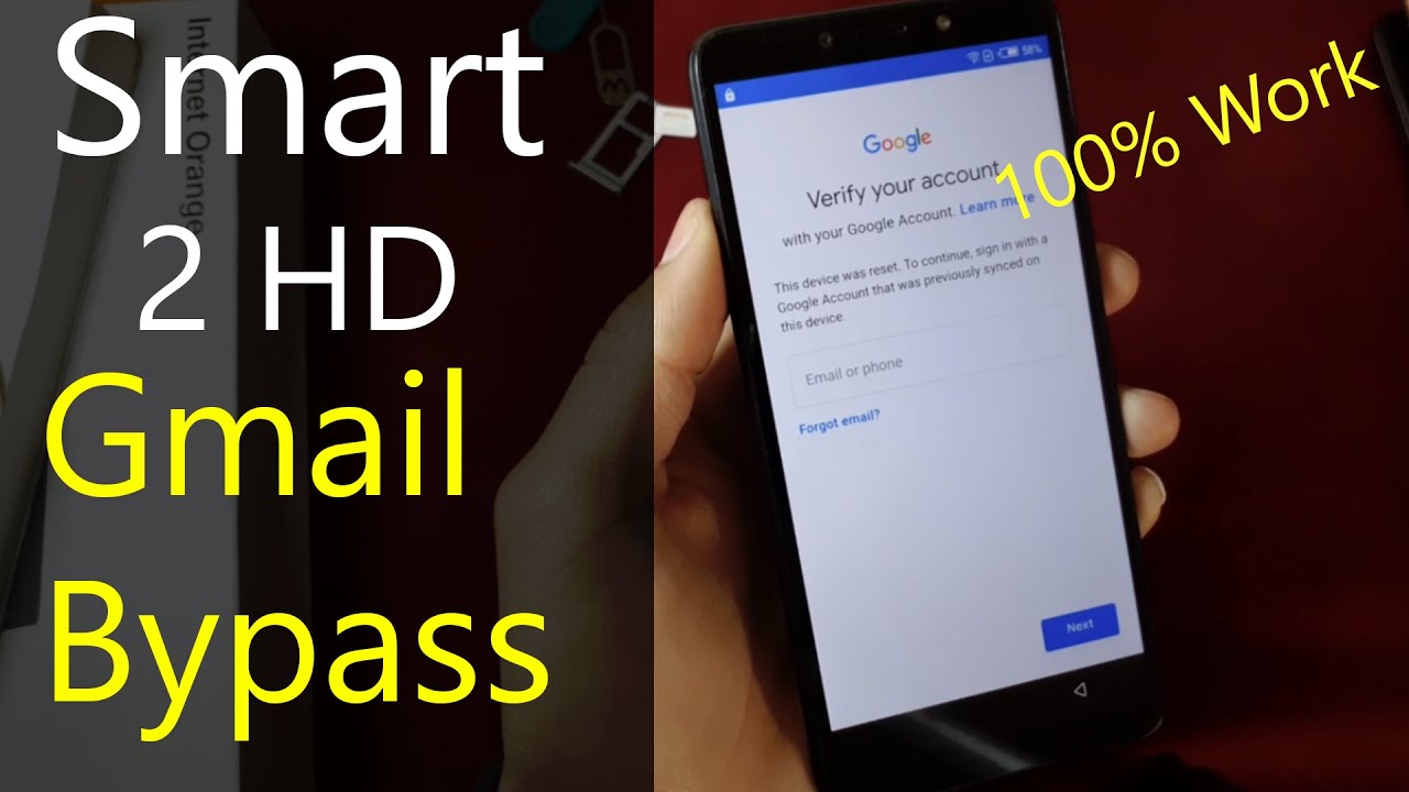 Infinix Smart 2 HD Frp Unlock / Bypass Google Account Without Pc. طريقة تخطي حساب جوجل بعد فورمات