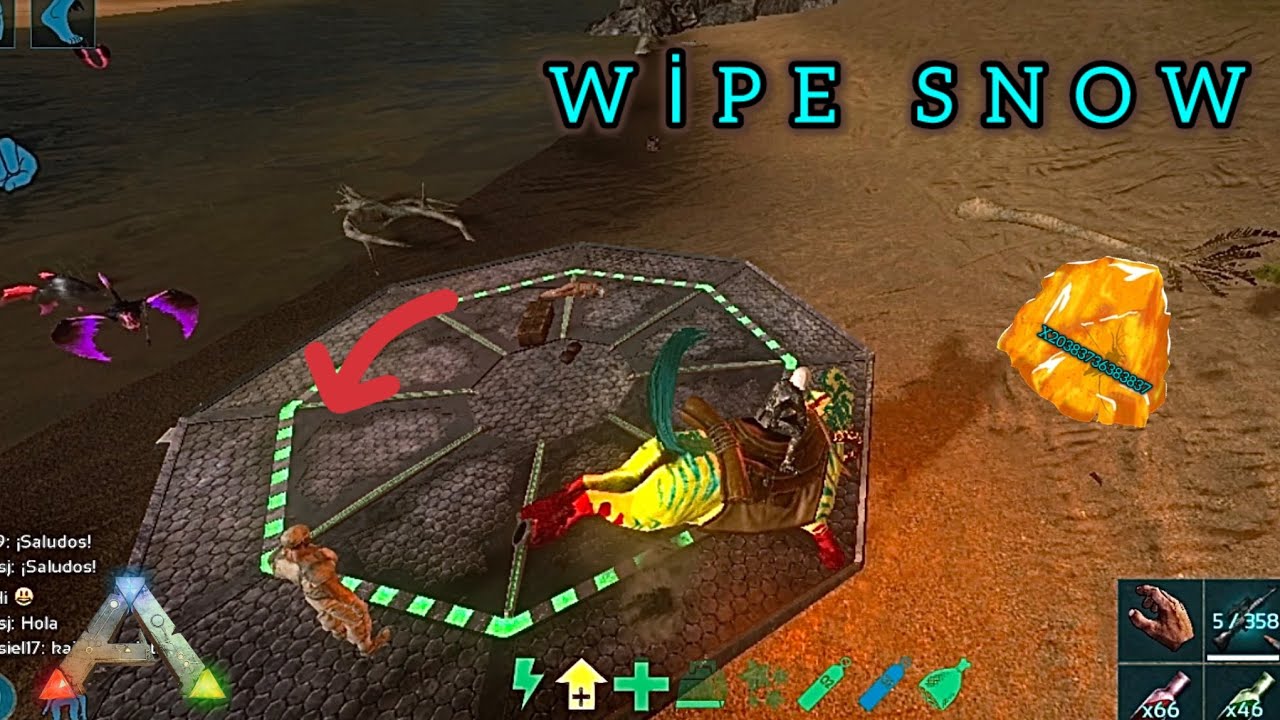 ARK | SOLO PVP LEJYON VS ALL SNOW TEAM WİPED ICE s/3