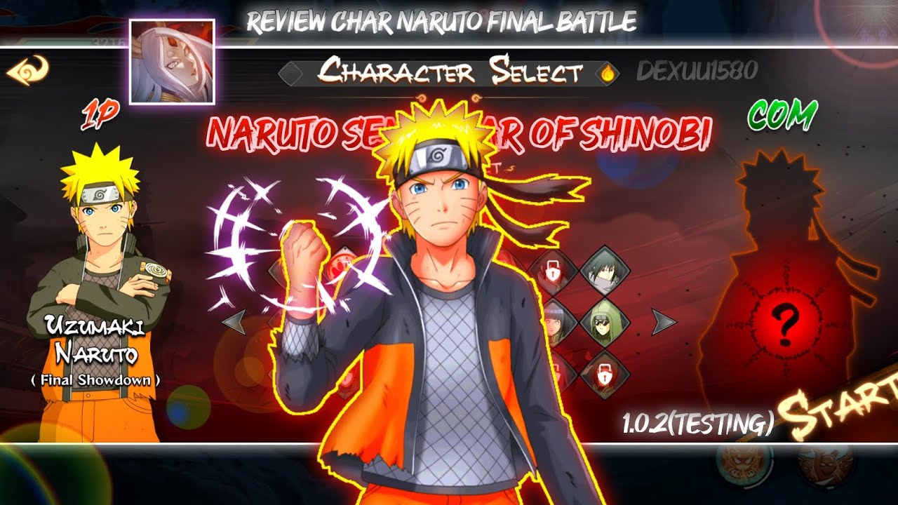 ‼️Naruto Final Battle Mode Is Crazy: Naruto senki War Of Shinobi: 1.0.2: EXE😎