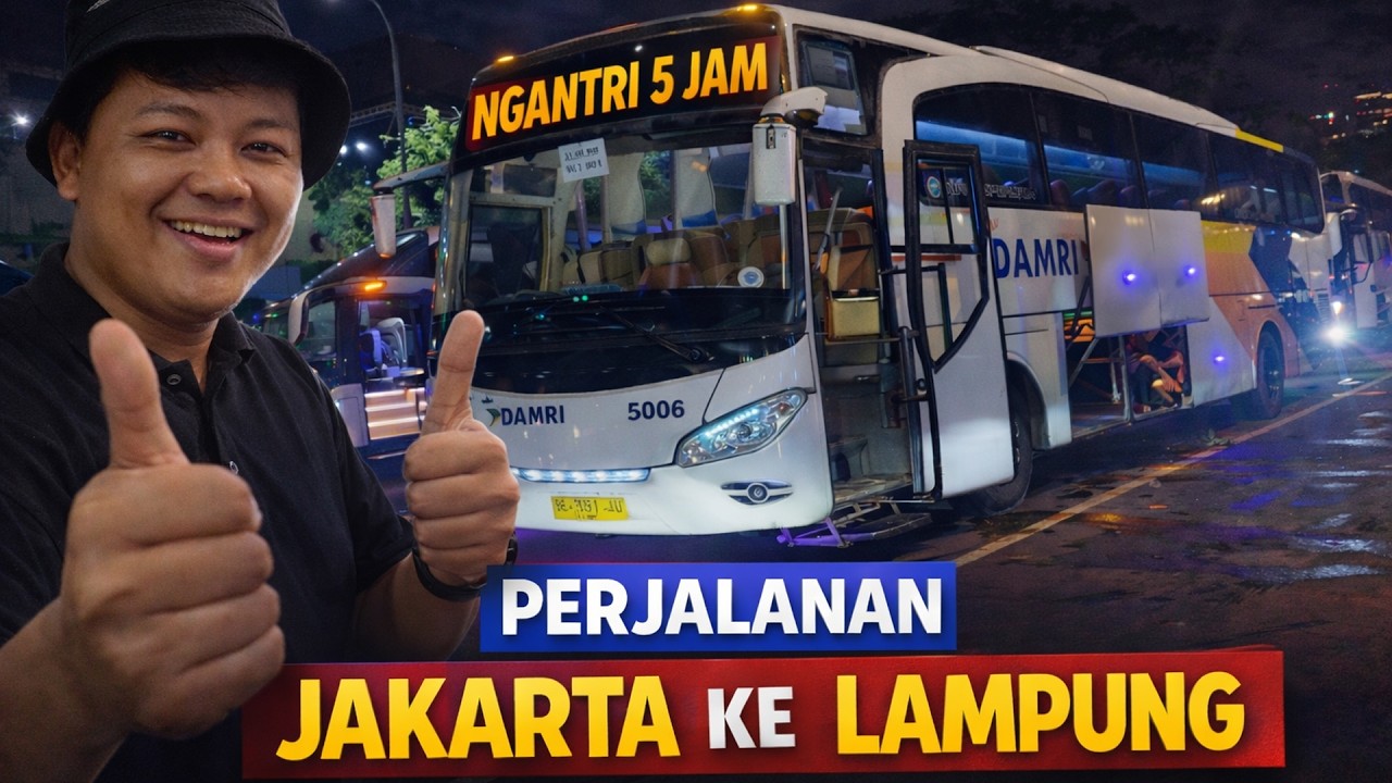 Solo Trip ke Lampung dari Jakarta Naik DAMRI – Modal Nekat & Budget Tipis!