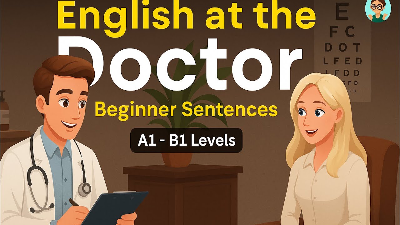 English Conversation at the Doctor's Office | Learn Medical English for Beginners!