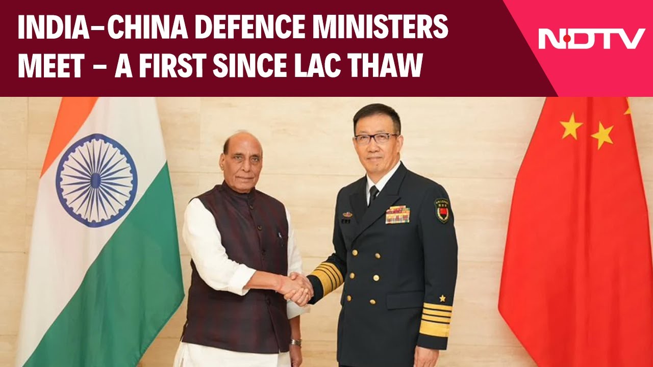India China Ties | India And  China Defense Minister Meet After LAC Thaw