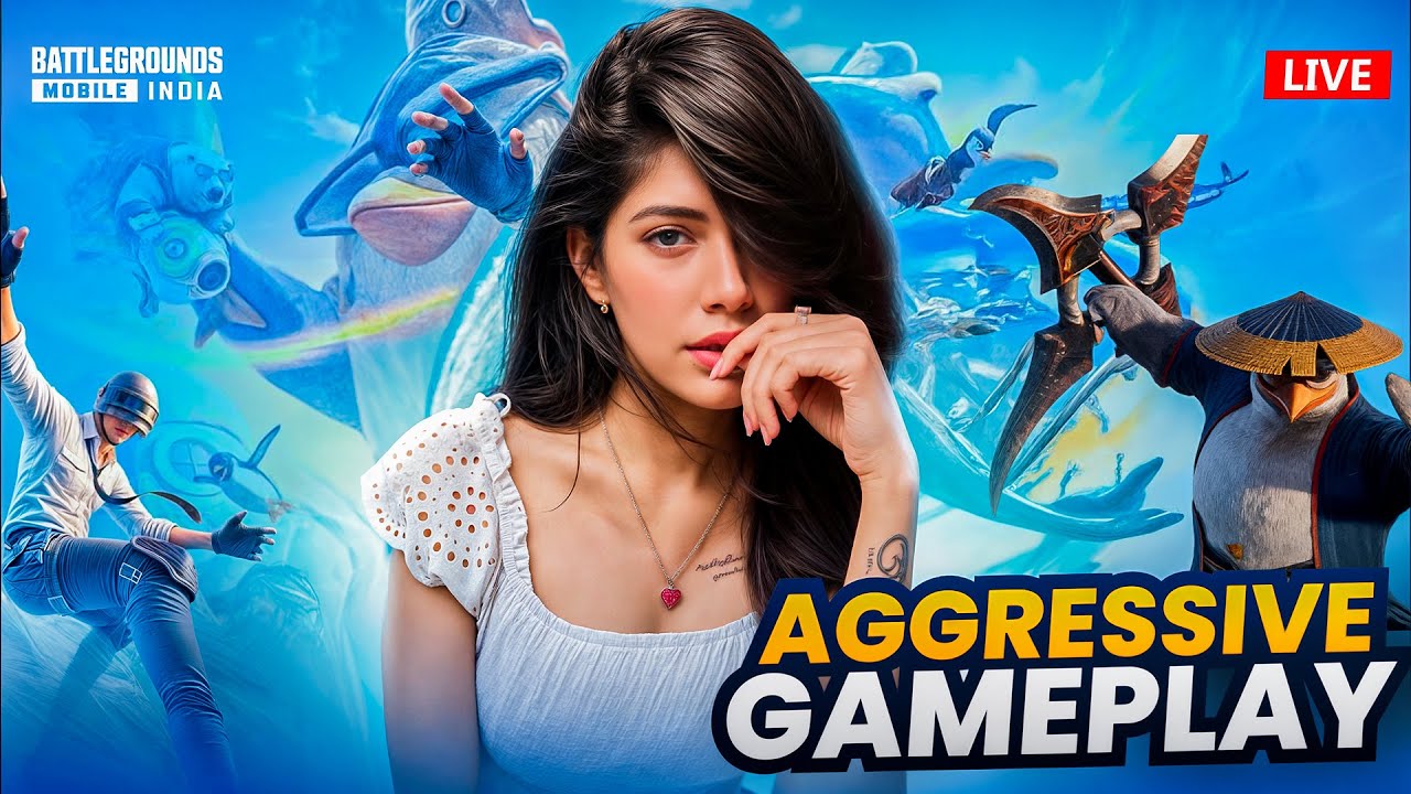 I M BACK!!! Aggressive Gameplay! BGMI LIVE🔥#bgmi #shorts #shotsfeed #girlgamer #pubgmobile