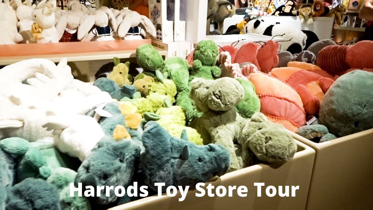 Harrods Toy Store Tour | They Have Jellycats! | Steff Hanson