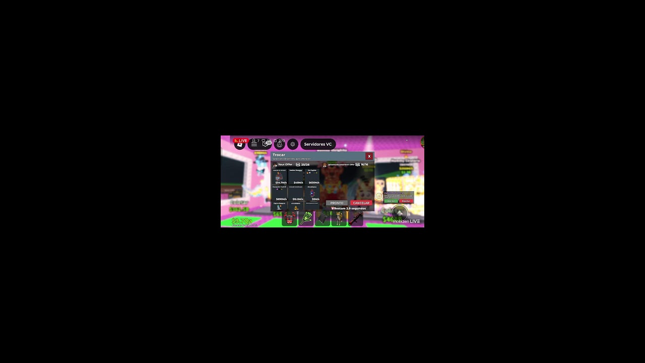 Gui Gamers ao vivo! (Roblox)