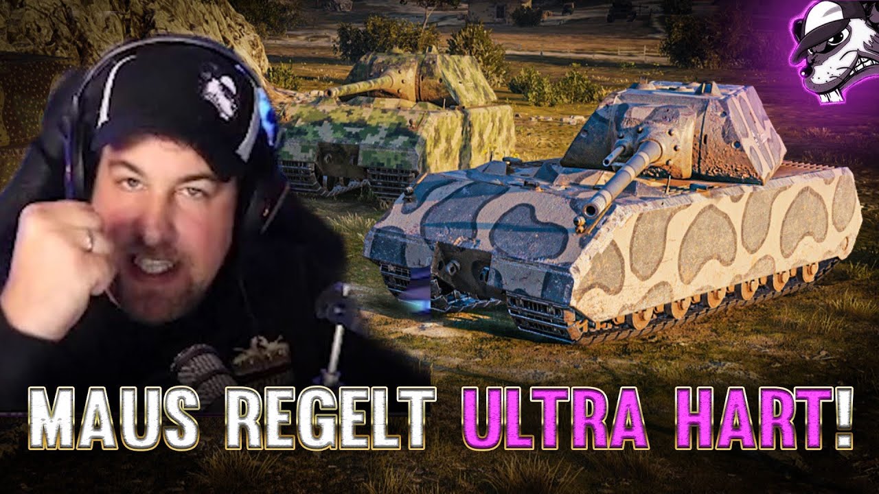 Maus regelt ultra hart gegen Chieftain, 279e & Co. + Match gegen Daki [WoT - Gameplay - Deutsch]
