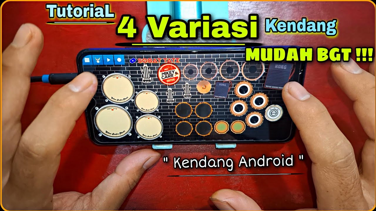 Pemula ModaL 4 Variasi Bisa Cover &bull; TUTORIAL KENDANG ANDROID PEMULA