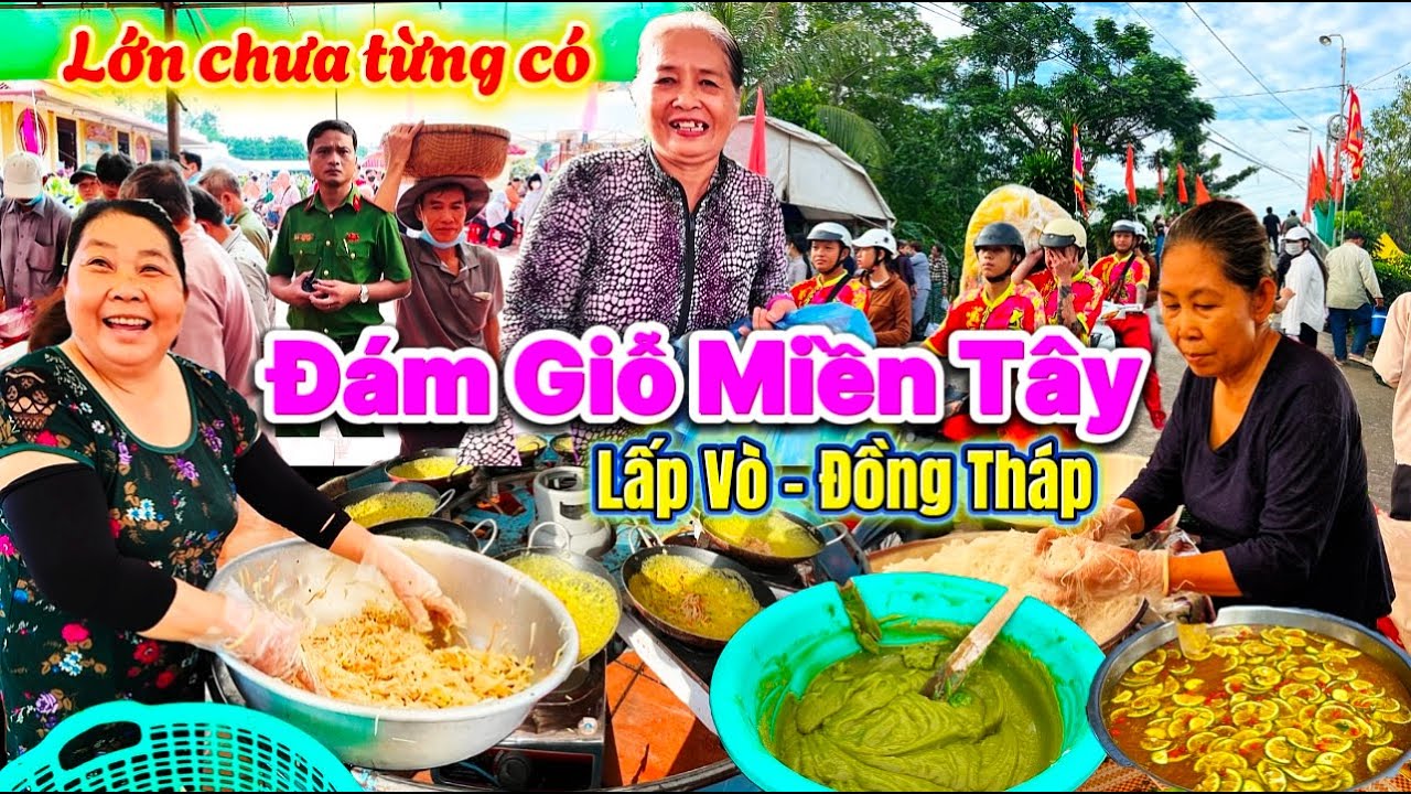 1017. Đông chưa từng có tại Đám giỗ Đức Phật Thầy Tây An ở Tòng Sơn Cổ Tự huyện Lấp Vò Đồng Tháp