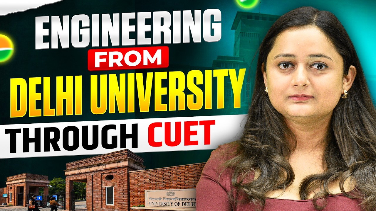 B.Tech from DU via CUET 2026 🚀 | Admission, Eligibility & Cutoff Explained!