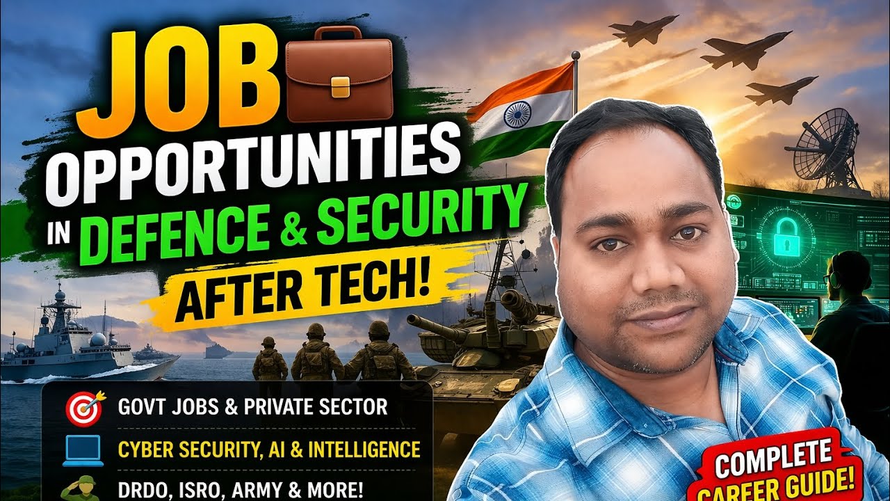 Top Defence & Security Jobs After B.Tech | High Salary Govt Careers 🔥