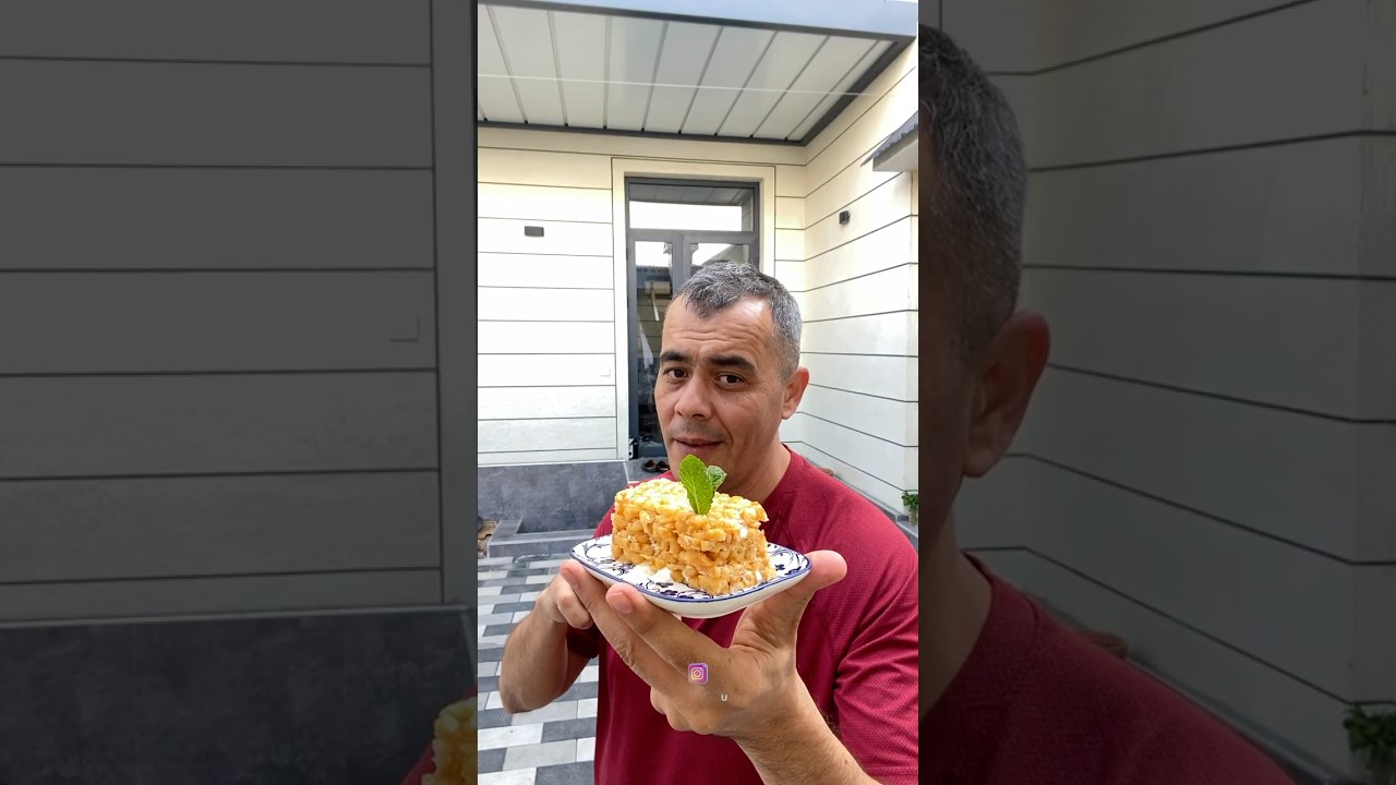 Жена не ожидала такого чак чака 😲 #рецепт #десерт #реакция