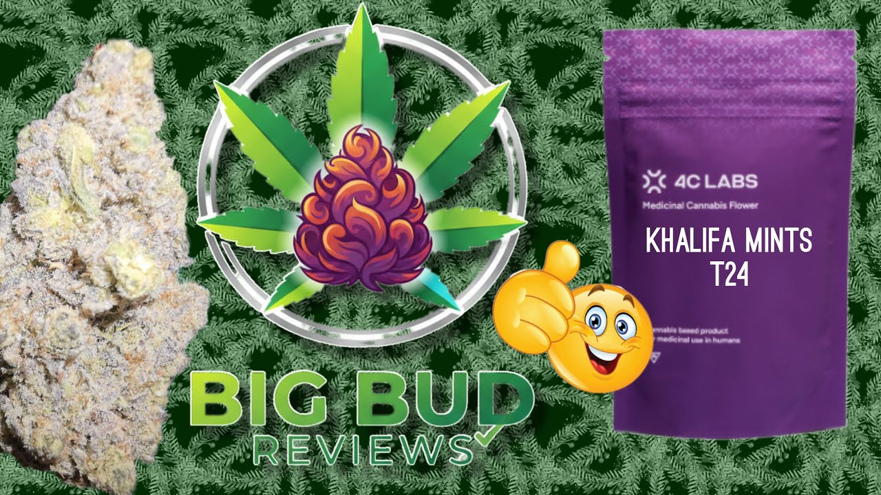 Khalifa Mints by 4C Labs T24 🔥😵&zwj;💫Medical Cannabis Review