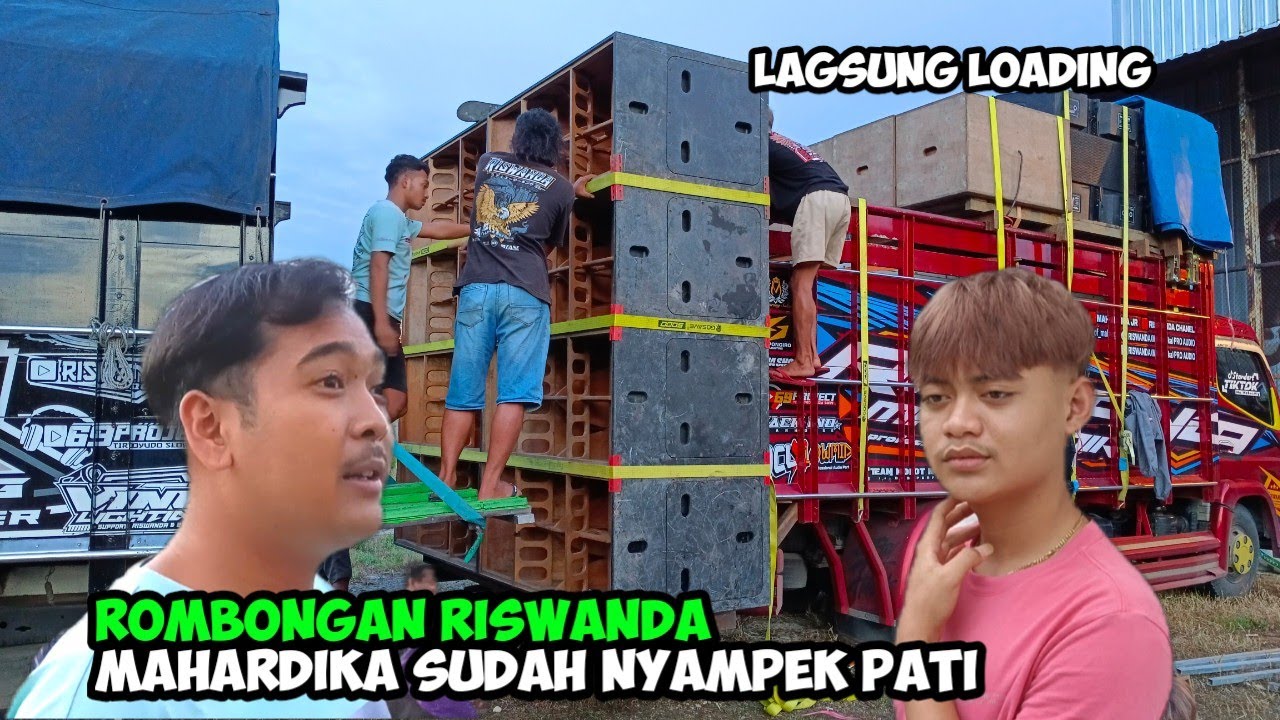ROMBONGAN RISWANDA MAHARDIKA SUDAH NYAMPEK LANGSUNG DI SAMBUT WARGA PATI, LANGSUNG LOADING