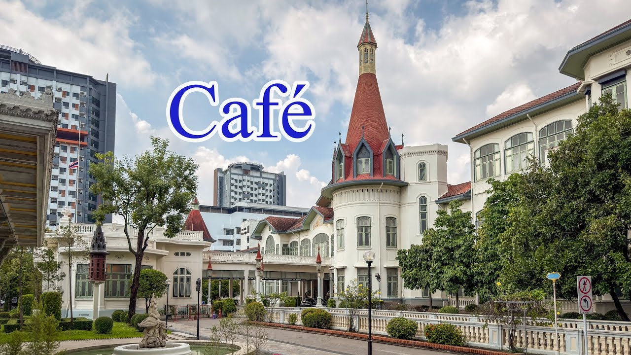 Bangkok Cafe Narasingh in Phaya Thai Palace