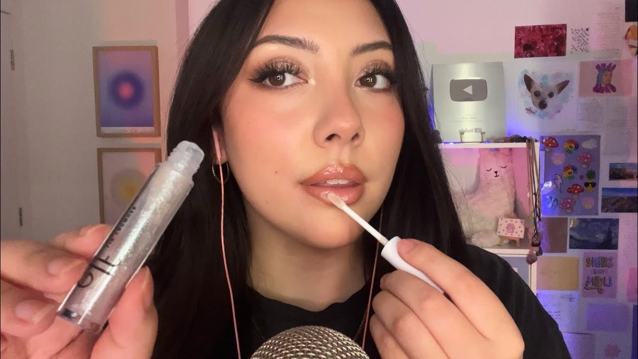ASMR testing new makeup 🩷 GRWM