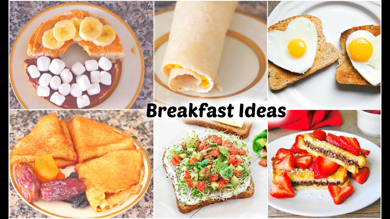 Healthy & Quick Breakfast Ideas!