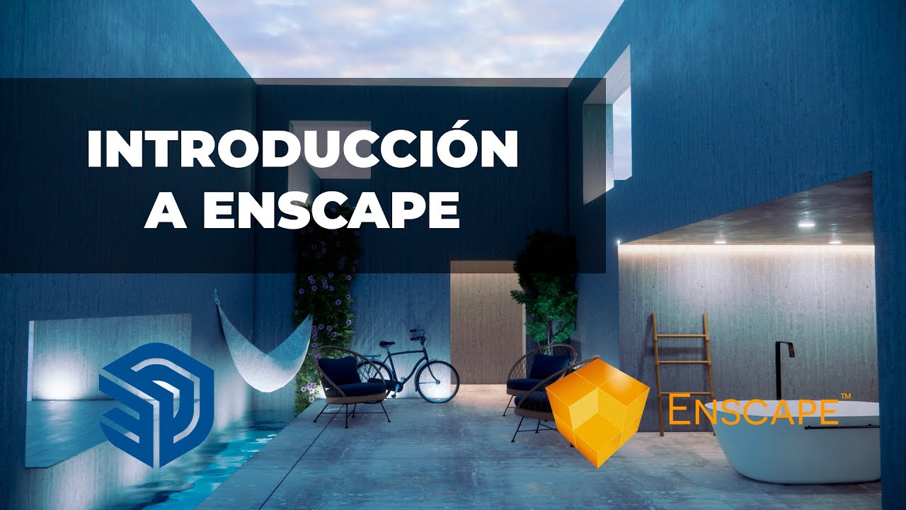 ENSCAPE PARA SKETCHUP DESDE CERO-INTRODUCCIÓN AL PROGRAMA