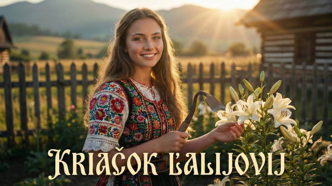 Kriačok ľaliovij 🌸 Keď sa vydávala záhradku kopala 🩵 SpievAI Srdcom
