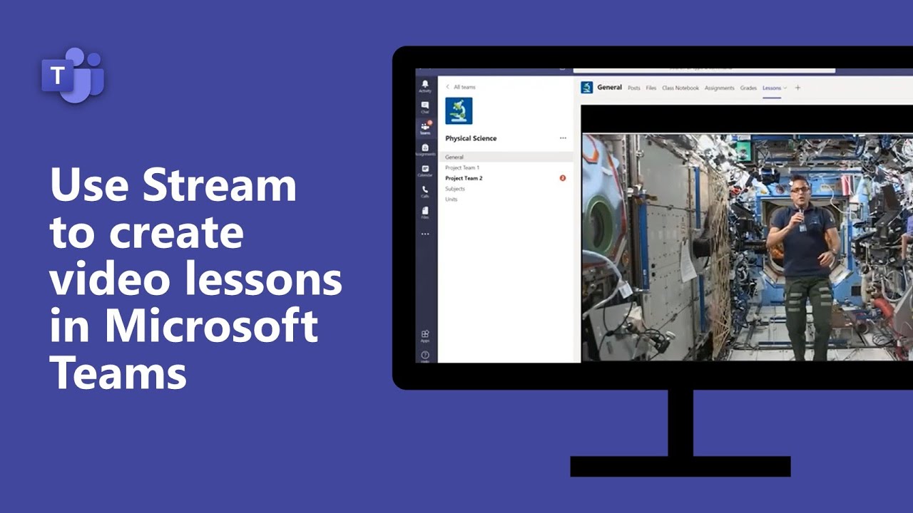 How to use Microsoft Stream to make a video lessons tab in Microsoft Teams!