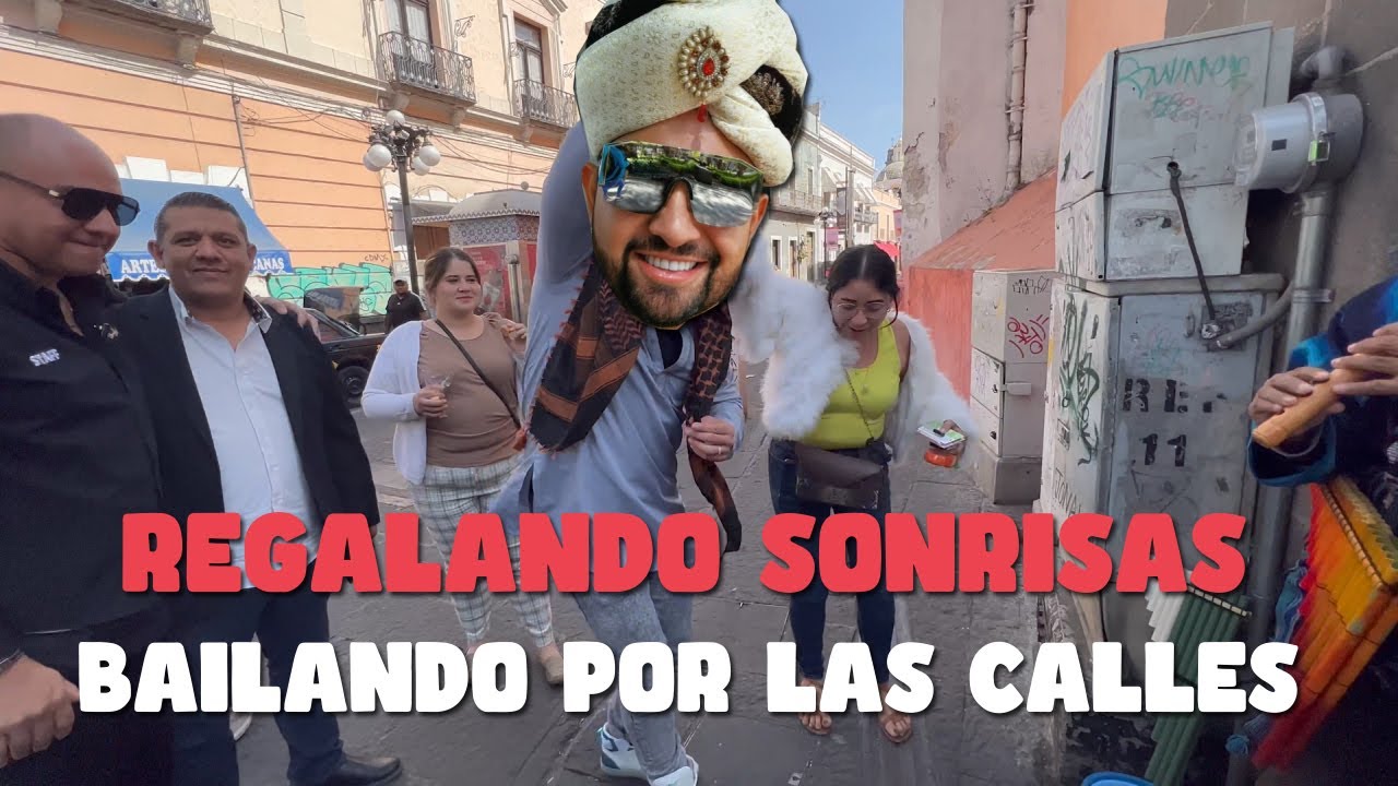 Bailando por las calles de Puebla