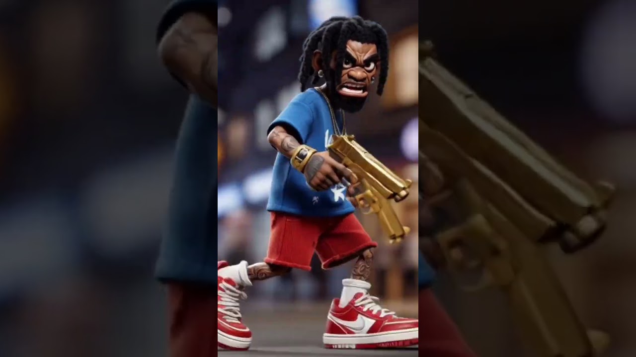 Gritty Animated Run | Hip Hop Vibe