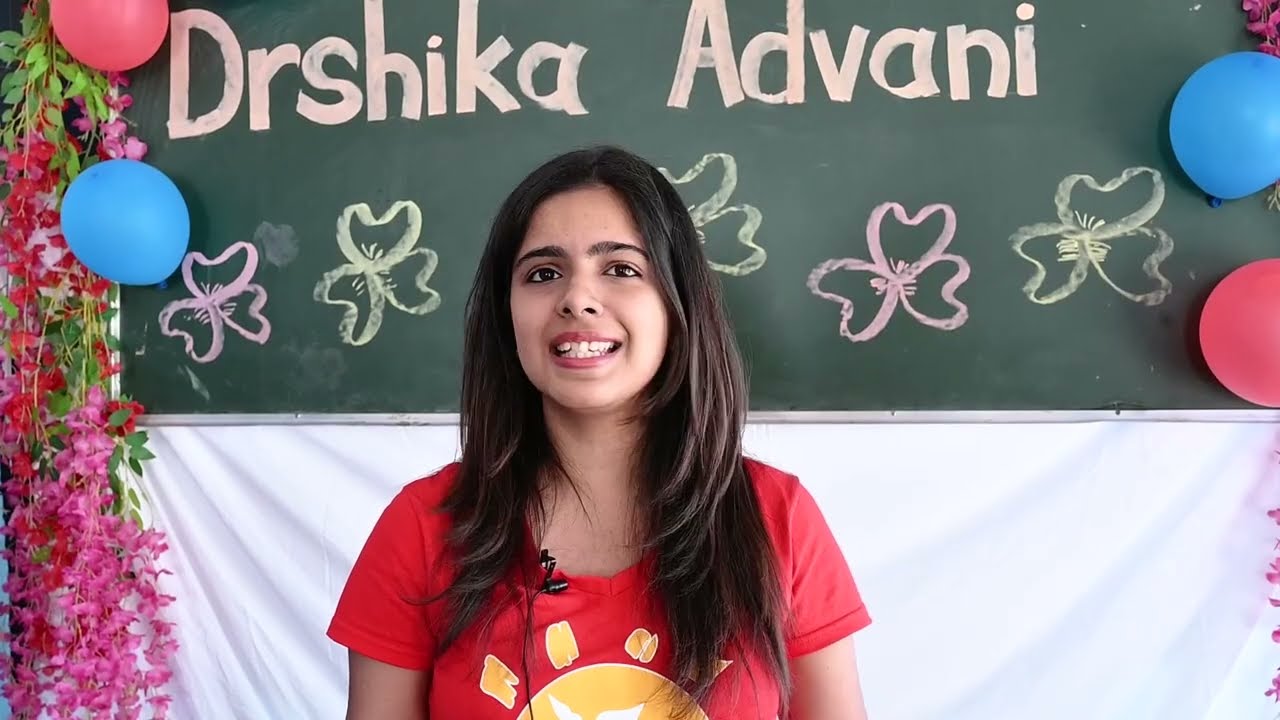 Ummid-A Hope Foundation: Youth Ambassador Drshika Advani Visits RBKS Udaipur