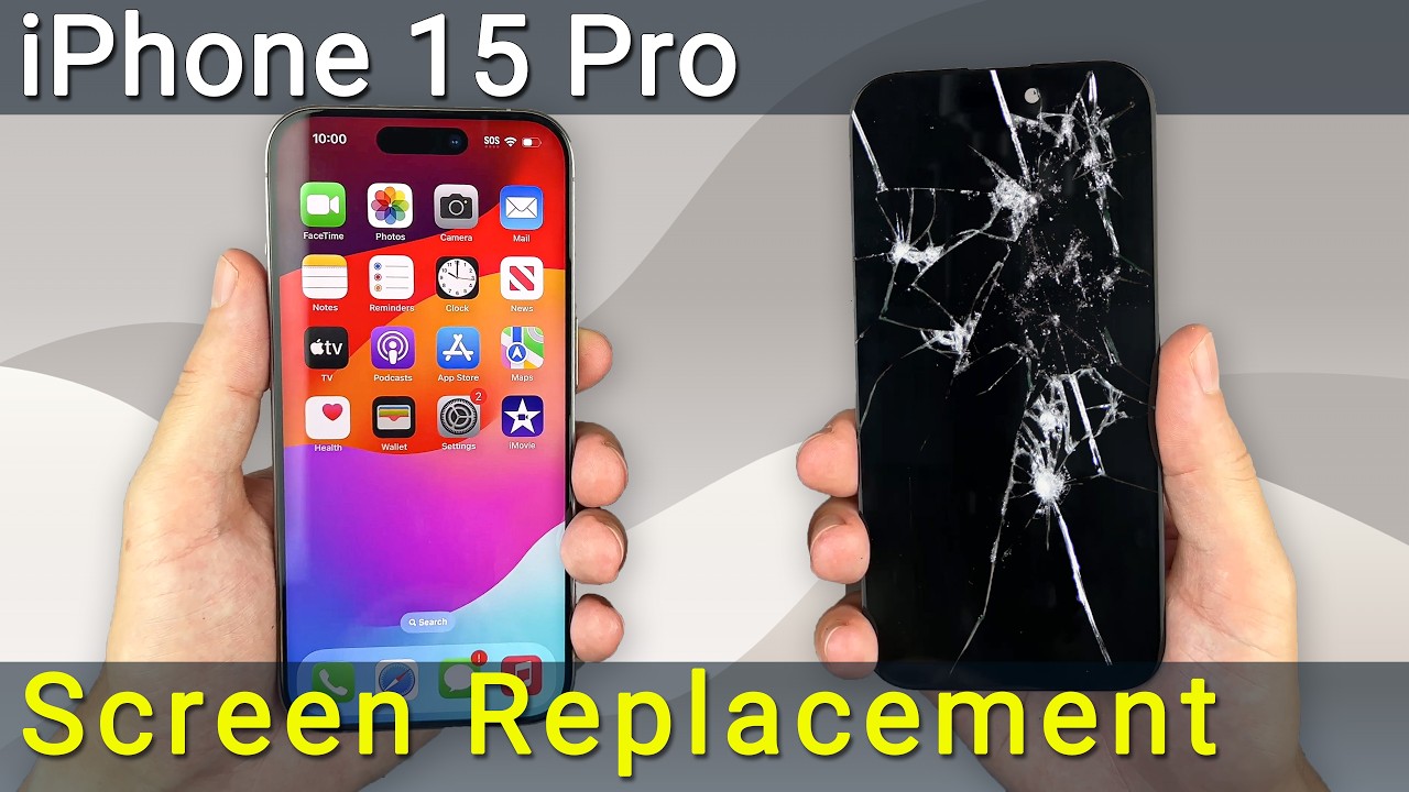 Руководство по замене экрана iPhone 15 Pro | Ремонт своими руками