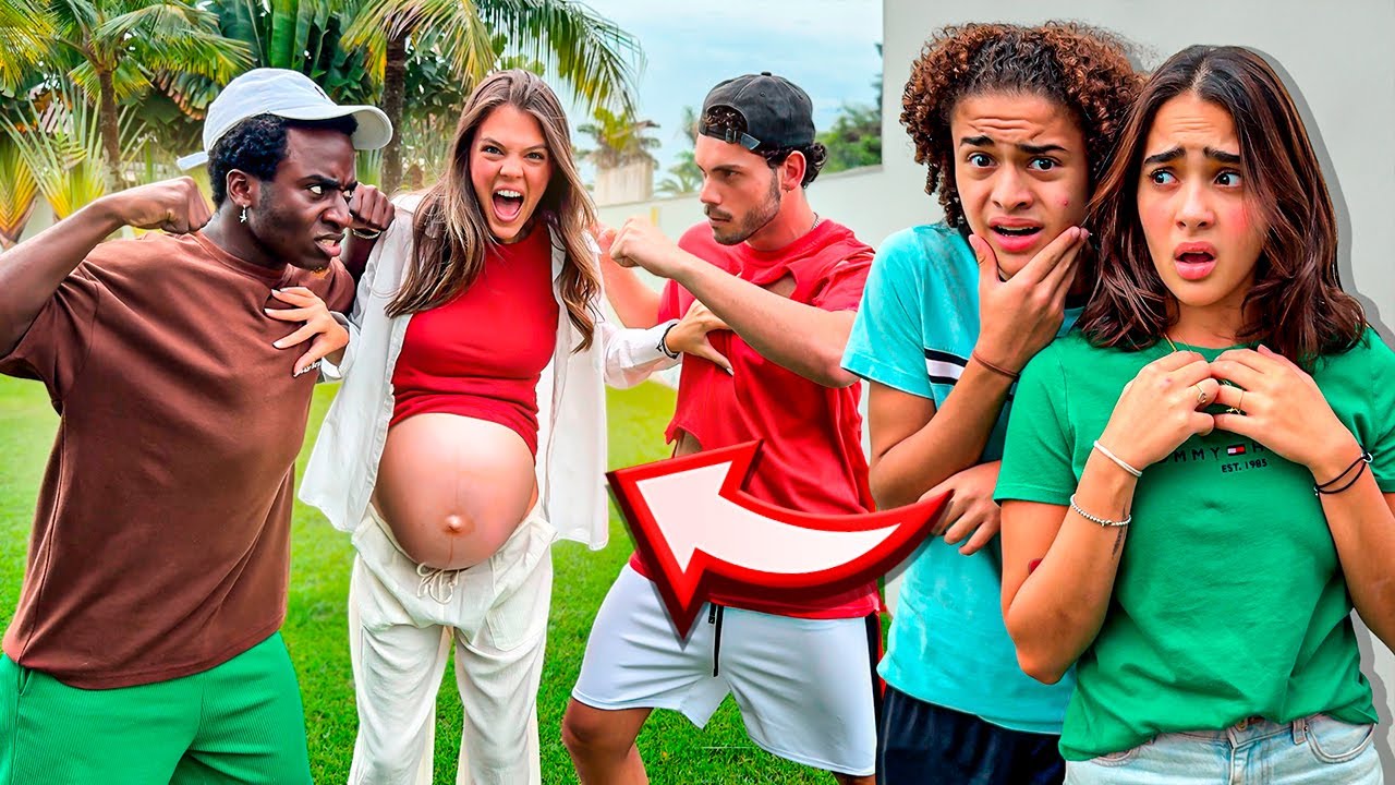 O CRIA E O BOCA BRIGARAM FEIO POR CAUSA DA MARIANA GRÁVIDA 😱😱😱