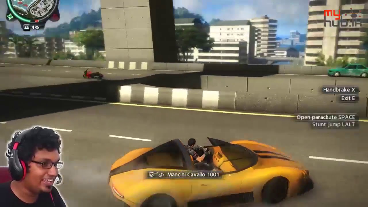 අමුතු ඇක්ශන් පිරුණු Just Cause 2 සිංහල/sinhala Gameplay | myHub.lk