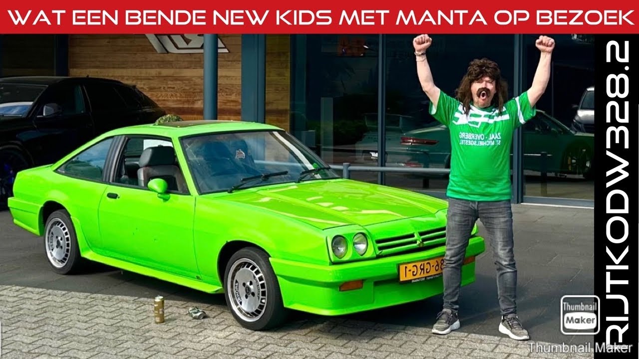 Originele New Kids Manta op bezoek krijg bijzondere wending | Kopzorgen ingeruilde CLS 63 AMG