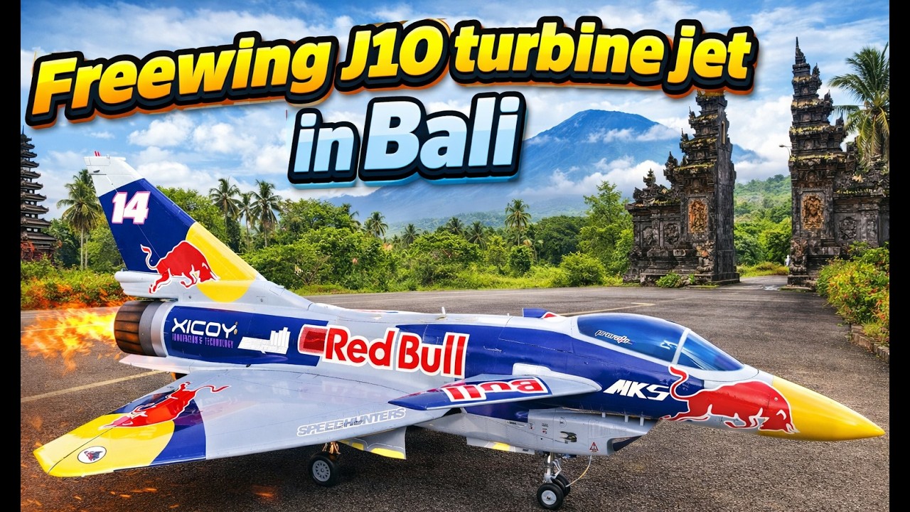 Freewing J10 Turbine Xicoy X70 in Bali, Indonesia