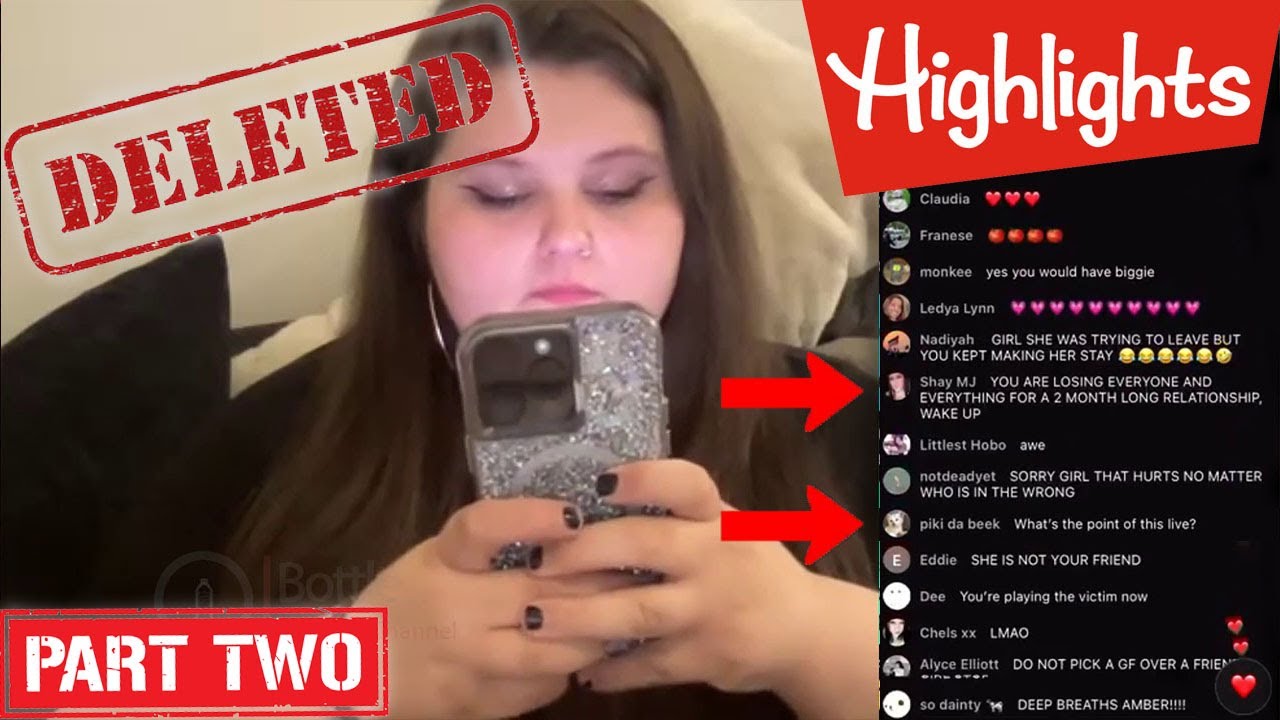 Amberlynn Reid deleted livestream after the call with Alexis part 2