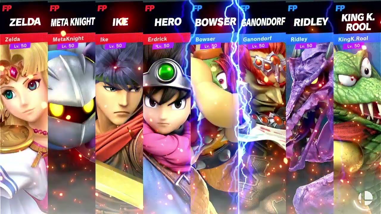 Super Smash Bros Ultimate Amiibo Fights Request Heroes vs Villains