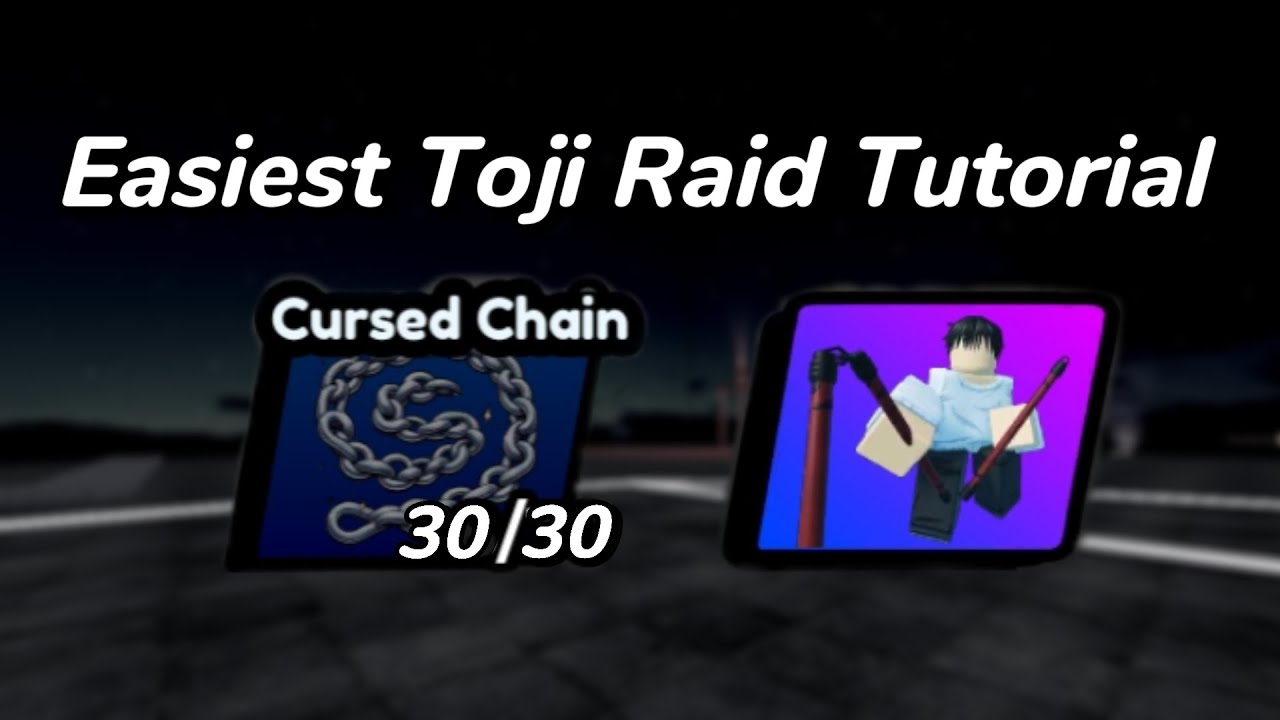Easiest Toji Raid Tutorial | Sorcerer TD | Roblox