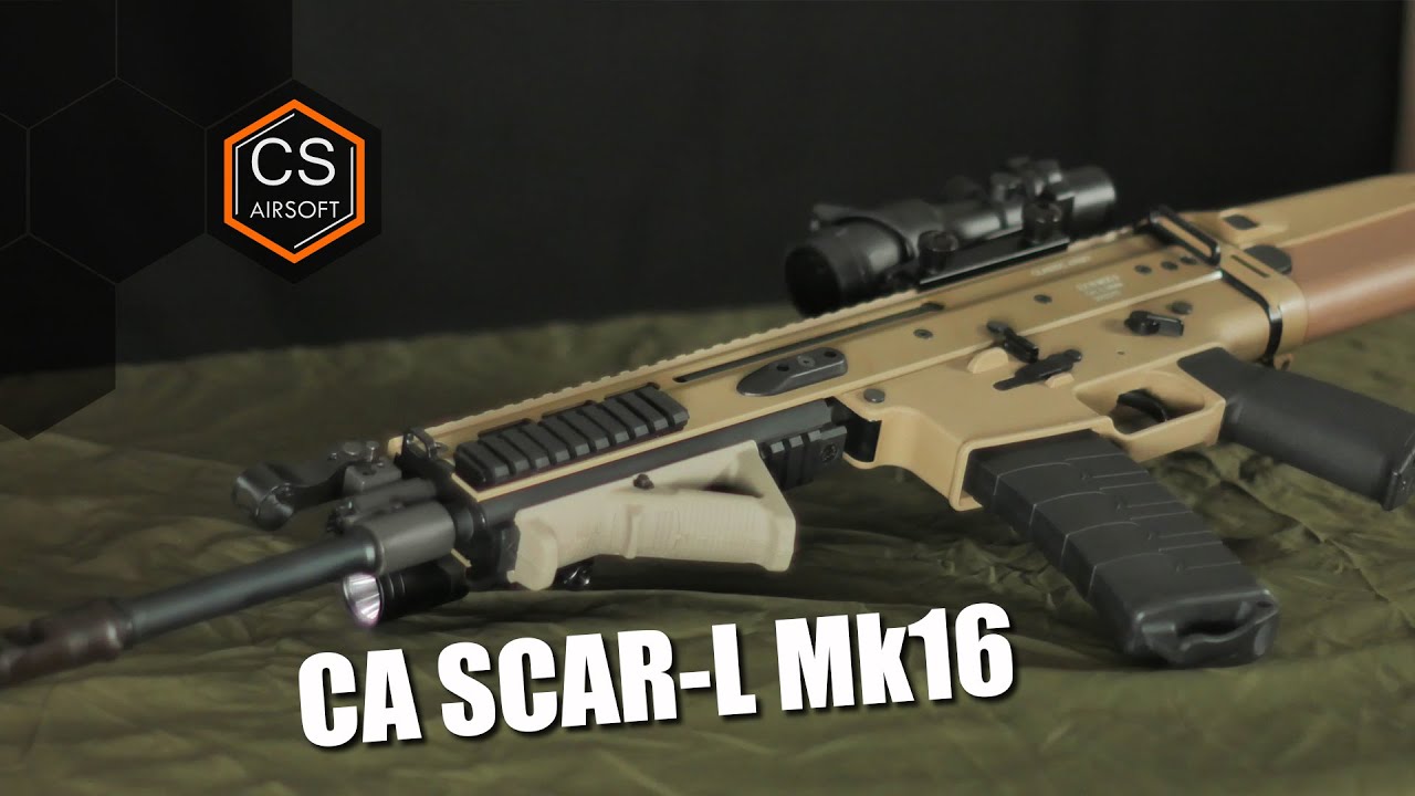 CA SCAR-L Mk16 Epic Gun Scene | CS Airsoft