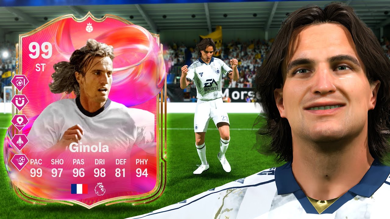 The BEST card I've USED.. 🥇 99 FUTTIES Ginola FC 25 Player Review