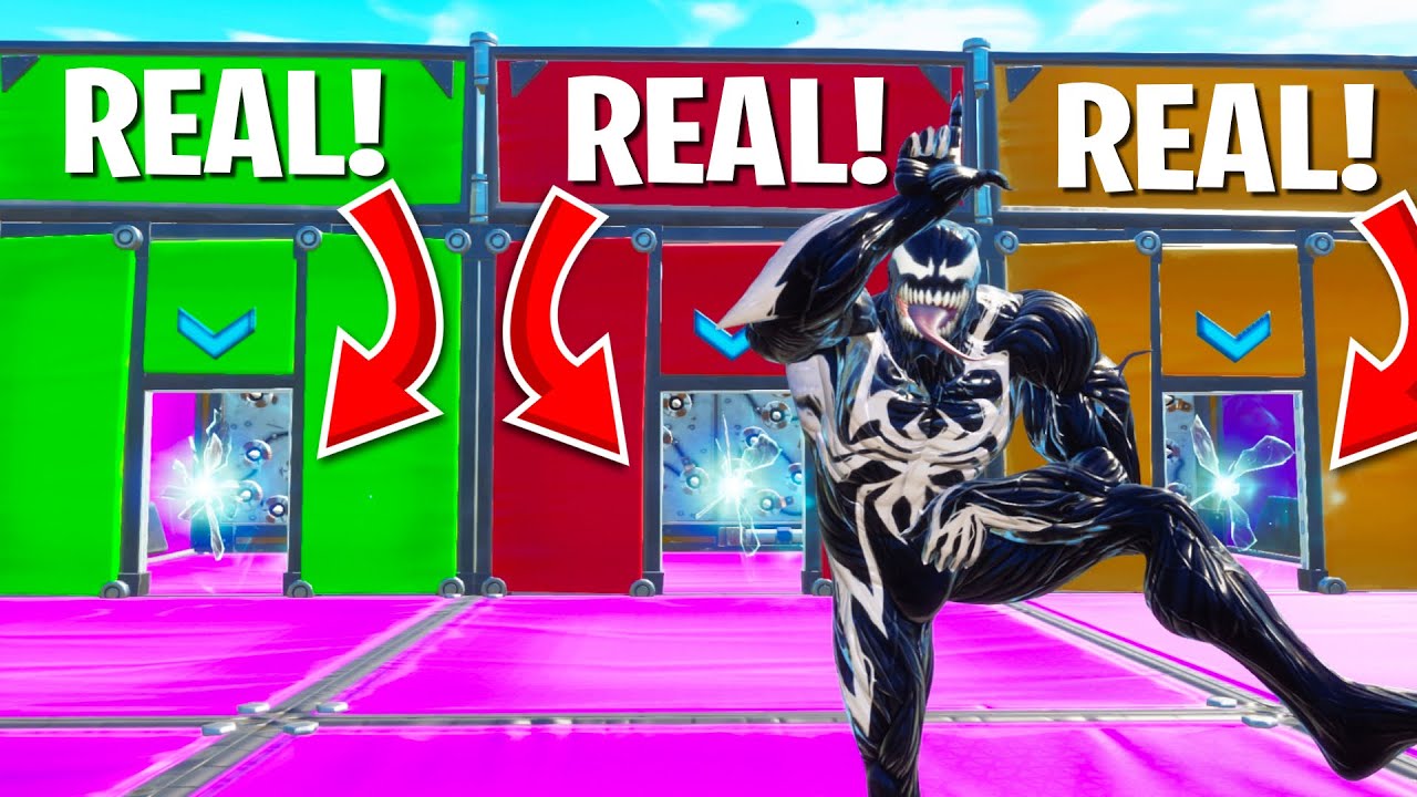 9000 iq Troll Deathrun In Fortnite (Creative Mode)
