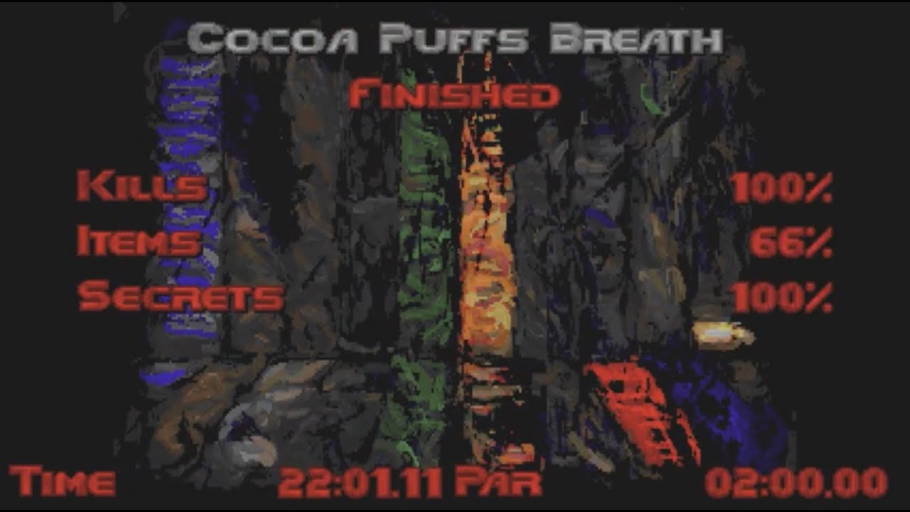 Doom II: 10x10 Project - Map08 - Cocopuffs Breath (100% Ultra-Violence)