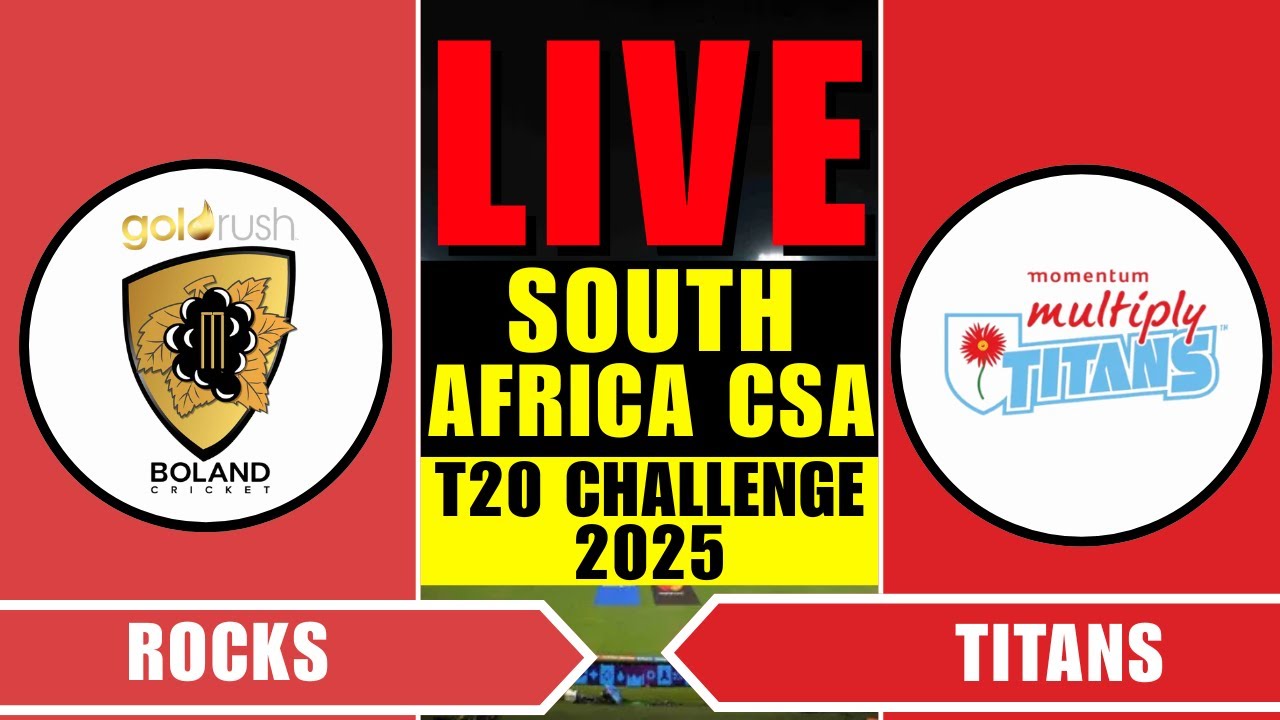 ROCKS vs TITANS LIVE | ROCKS vs TIT - 9TH T20