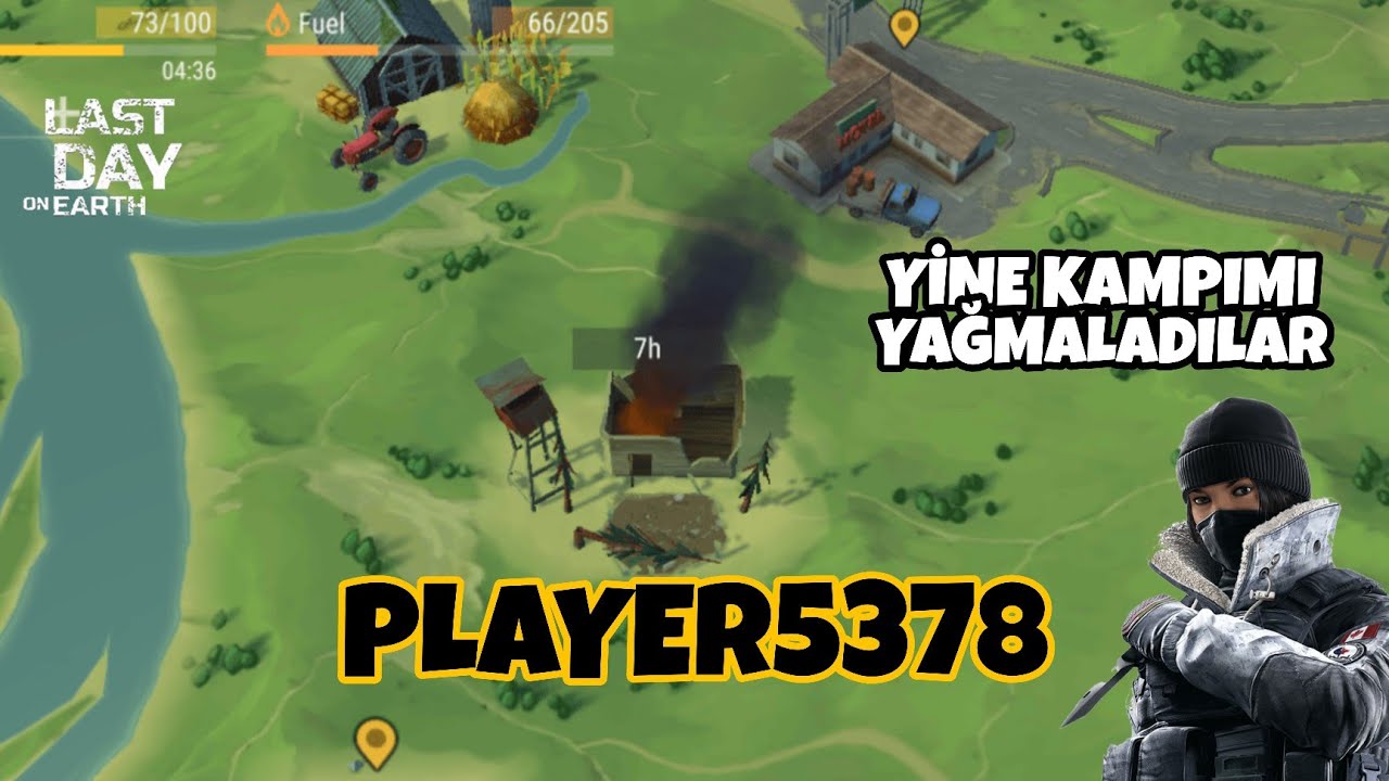 YİNE Mİ REVENGE RAİD - PLAYER5378 KAMPIMIZA SALDIRDI! - LAST DAY ON EARTH SURVİVAL TÜRKÇE