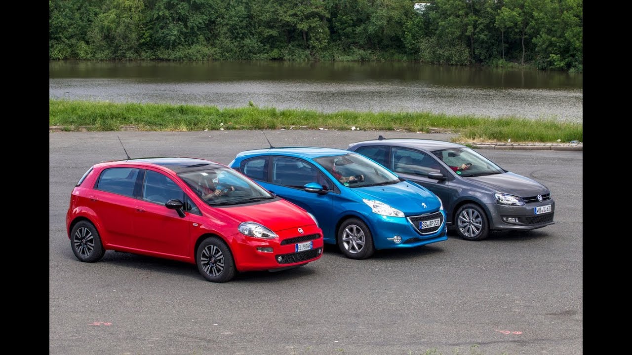 Polo, 208, Punto - Drei sparsame Kleinwagen