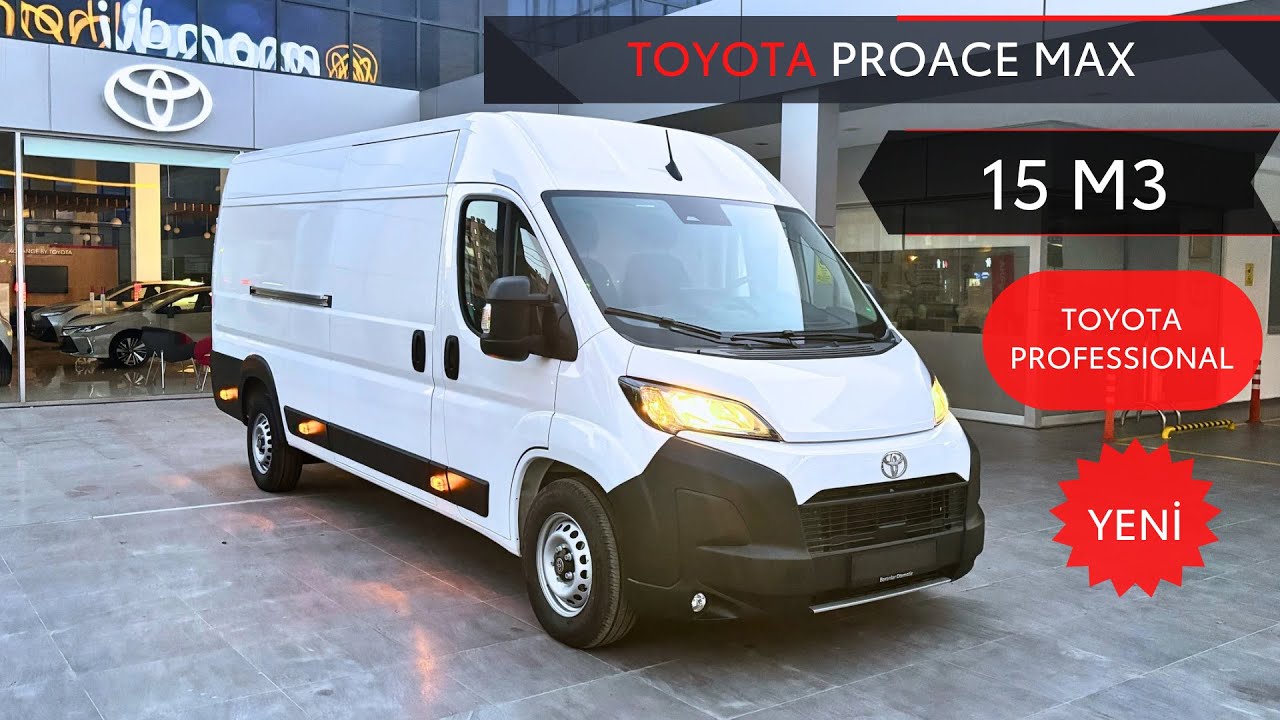 Yeni Toyota Proace Max 15 M3 | Toyota Boranlar