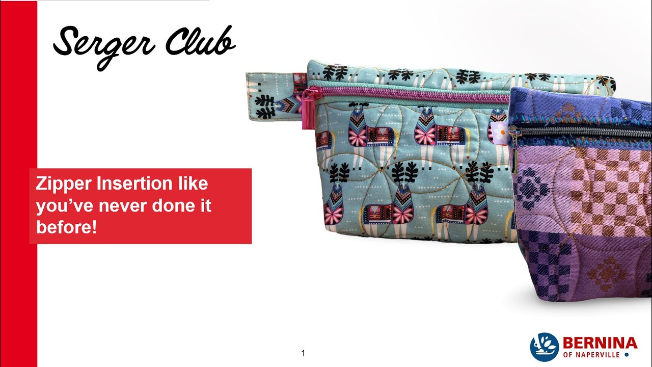 Serger Club, ноябрь 2025: молнии