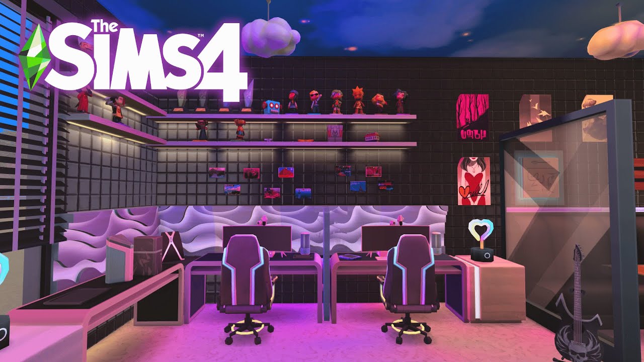 Sala Gamer | The sims 4 | Quarto Gamer
