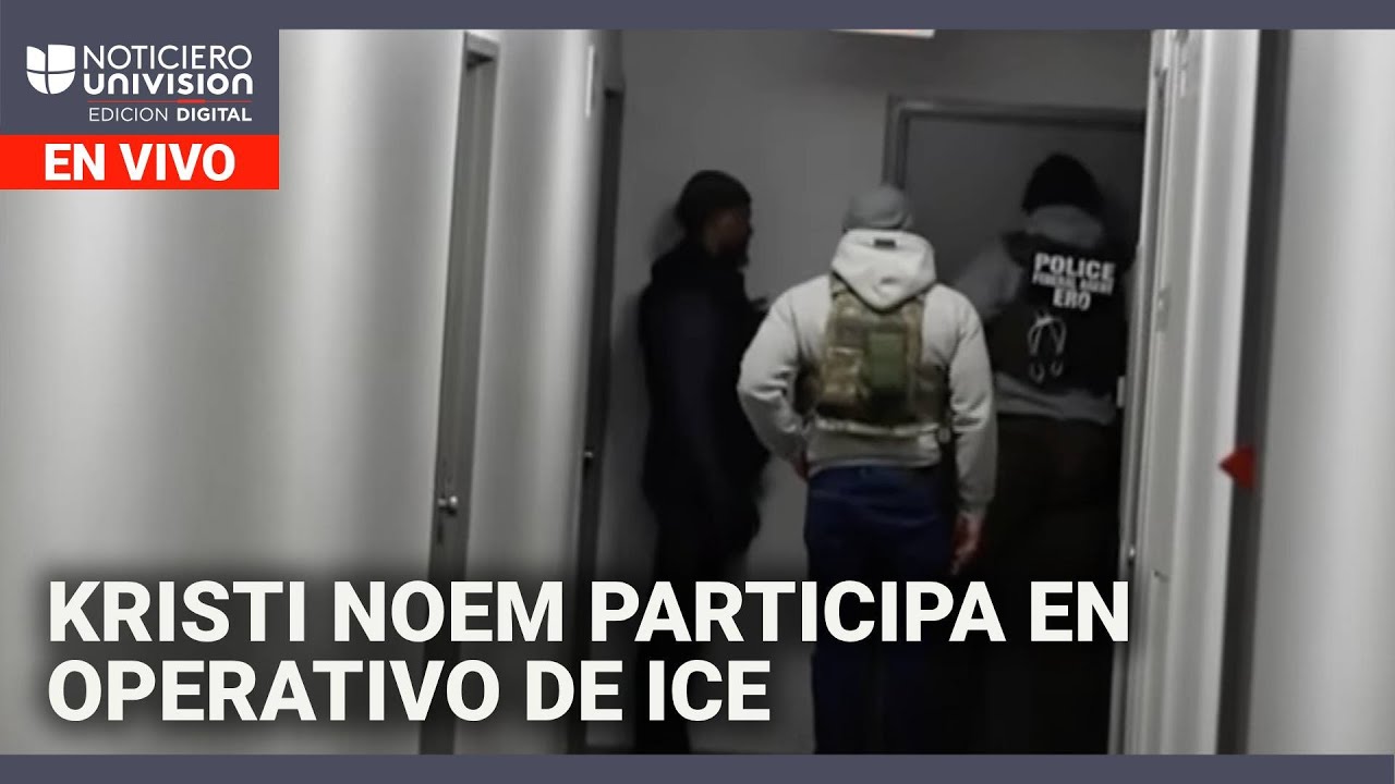 Secretaria de seguridad nacional participa en operativo de ICE | Edición Digital 28 de enero de 2025