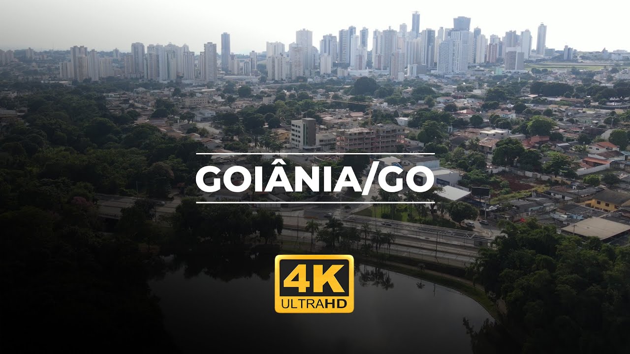 GOIÂNIA VISTA POR CIMA | 4K - DRONE