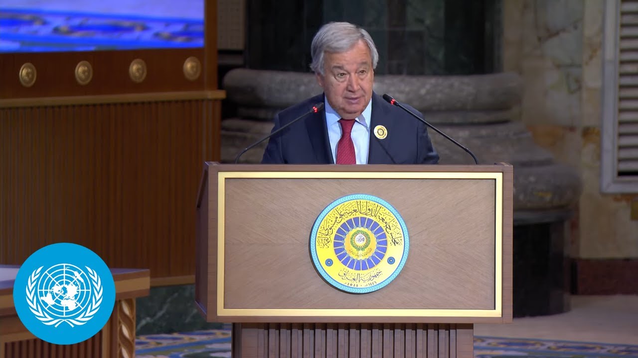 Iraq: UN Chief Commends Progress & Urges Action on Gaza, Lebanon & Sudan | 34th LAS Summit